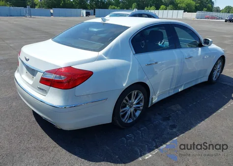2012 Hyundai Genesis 3.8 z USA, uszkodzony, nr VIN KMHGC4DD0CU185198